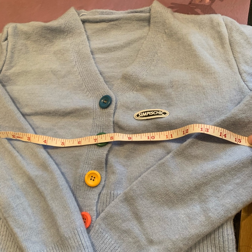 Women V neck Sweater - Picture 3 of 6